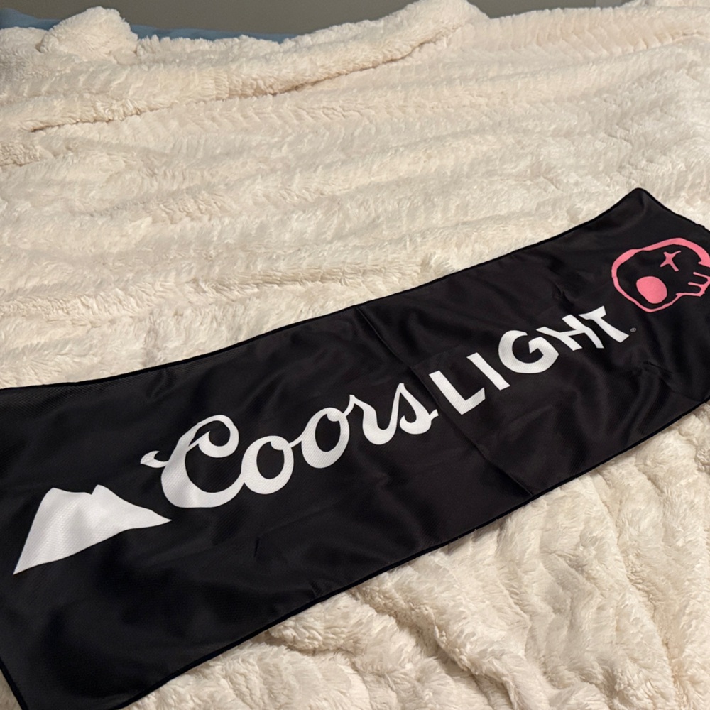 Coors Light Cooling Towel
